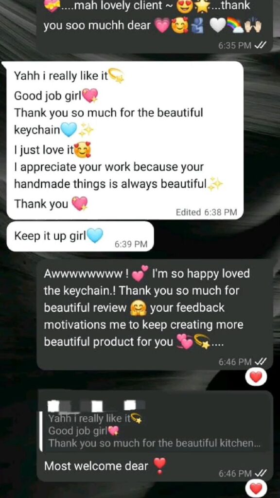 awwwwww!!! soo grateful for the sweetest feedback from a mah lovely client 💟🤗 beautiful words 🫣🥹