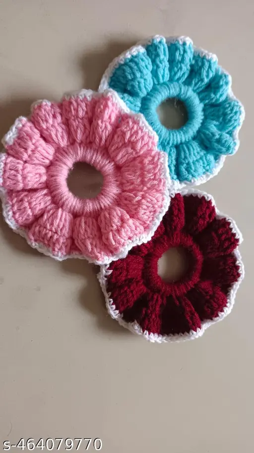 🌸 Must-Have Crochet Hair Accessories cro3
